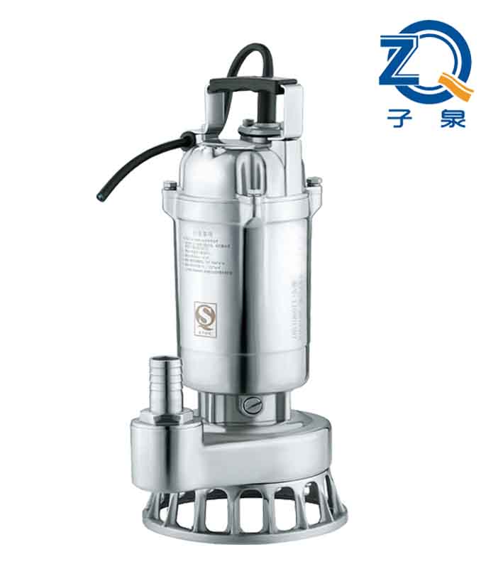不锈钢污水泵型号40QWP7-3-0.25